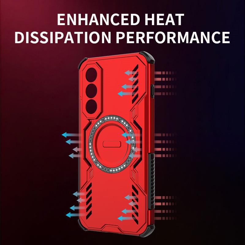 Magnetic Heat Dissipation For OnePlus Nord 5 Case OnePlus Nord 5 Cover Case Magsafe Wireless Charging Phone Cover OnePlus Nord 5