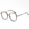 2024 Trendy Polygon Glasses Frame for Round Faces, Anti-Blue Light, Compatible with Myopia Lenses