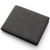 2023 Men's Genuine Leather Slim Zipper Wallet – Vintage Soft Short Coin Purse