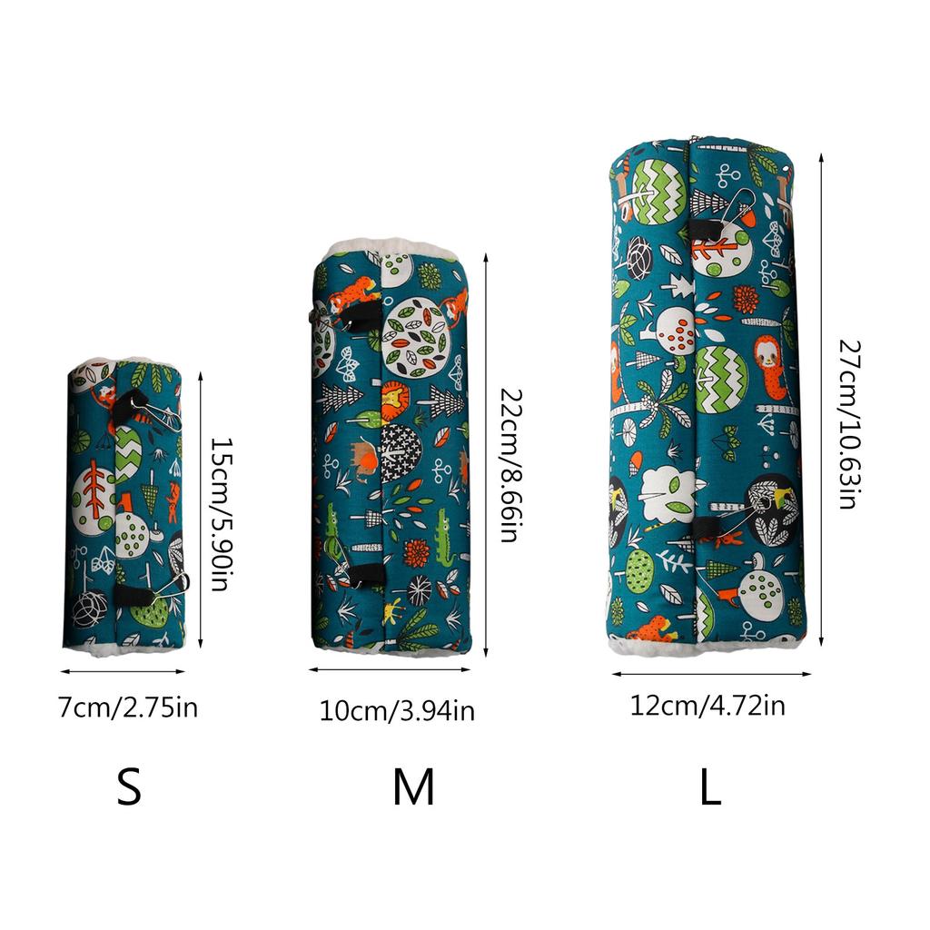 Kreslený potisk Teplý tunel pro křečka Zajistěte křečkovi Papouškům Fretce Pohodlí v chladném počasí a Poskytněte útulné útočiště