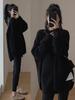 Pink Crewneck Sweater Women's New Fall Outfit Korean Style Atmosphere Aesthetic Top