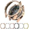 Bling Case for Samsung Galaxy Watch7 6 5 4 40mm 44mm Protective Case PC Encrusted Shiny Diamond Cover Bumper No Glass Accessorie