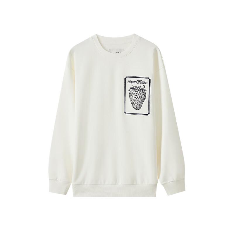 

Marc O Polo Men s Loose-Fit Strawberry Embroidered Crew Neck Pullover M