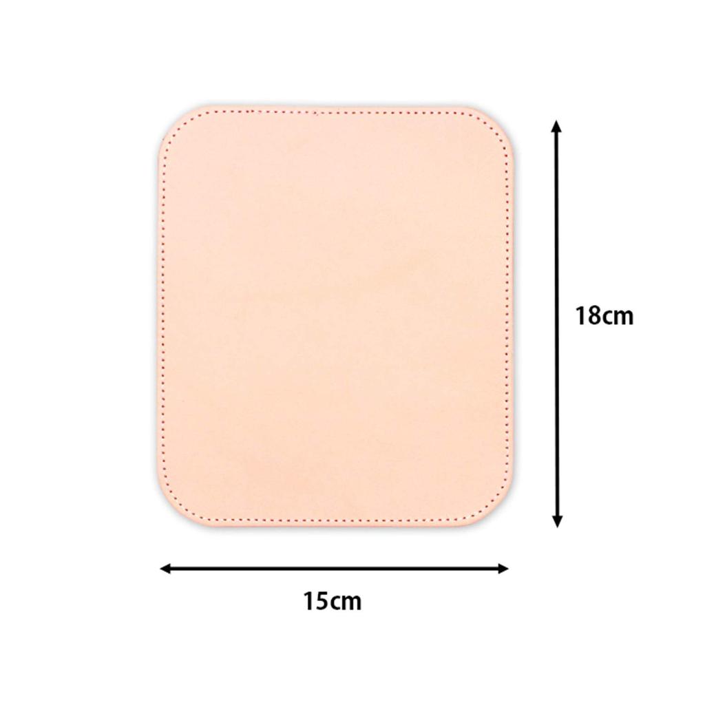 Himeji Genuine Leather Mouse Tanned Leather [Leather Honjin] Pad, (Tanro)