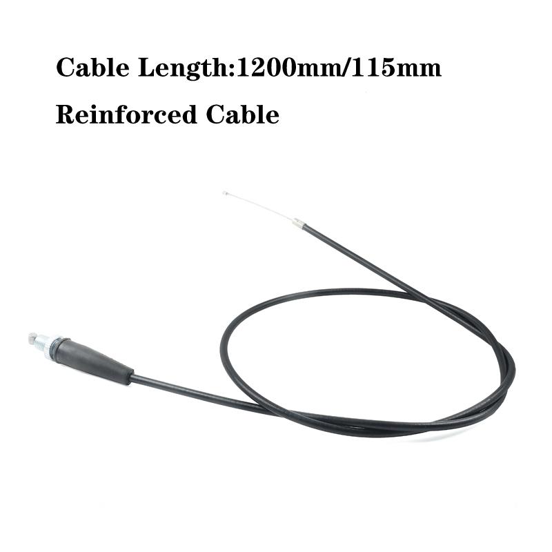 Universal Motorcycle 1000MM/1200MM Straight Head Gas Throttle Cable For SX EXC TC TE KXF CRF YZF WR YZ RM ATV Dirt Pit Bike MX Throttles 2