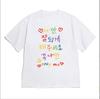 Minimalist Korean Positive Letter Print Graphic T-Shirt, Casual Loose Short Sleeve Tee for Women Y2k Top Aesthetic