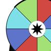 Color Rotating Wheel Drinking Game for Adults Editable Reusable with Stand Roulette Fortune