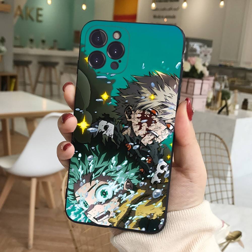 My Hero Academia Katsuki Bakugo My Hero Phone Case For IPhone 17 16 Pro Max 15 14 13 12 11 Mini Plus Phone Cover