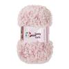 Curly Faux Fur Plush Yarn for DIY Hand-Knitting - Teddy, Doll Accessories, Scarf, Hat, Vest, Thick Coral Fleece