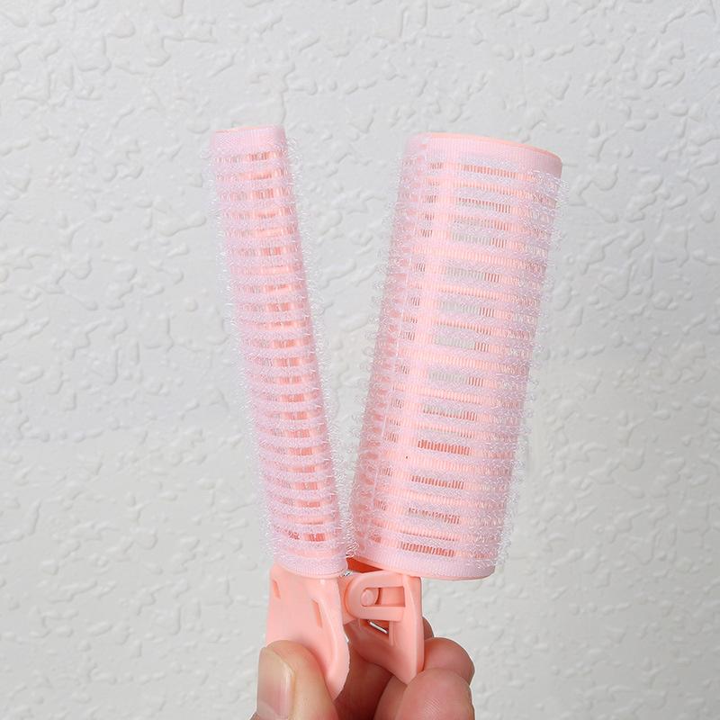 BEPAN 1/3pcs Fluffy Hair Roller Bangs Clips 2 in 1 Bangs Hair Rollers with Clip Portable Bangs Curler Volumizing Root Lifting Clips