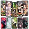 Cute Cartoon Cat Phone Case For Realme 12 11 10 4G 9 8 5G 7 6 GT5 GT3 GT2 Pro Plus C21 C11 C25 C35 GT Neo 2 3 3T 5 Cover