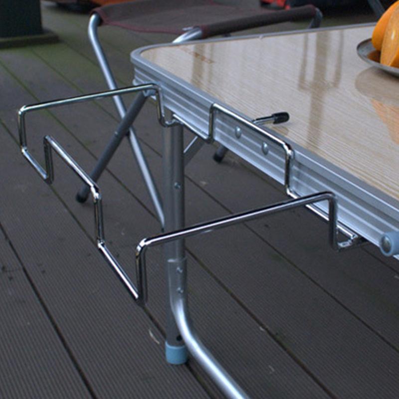 Supporto per sacco della spazzatura da campeggio all'aperto, in acciaio inox, per cucina, per la casa, per appendere gli attrezzi da esterno