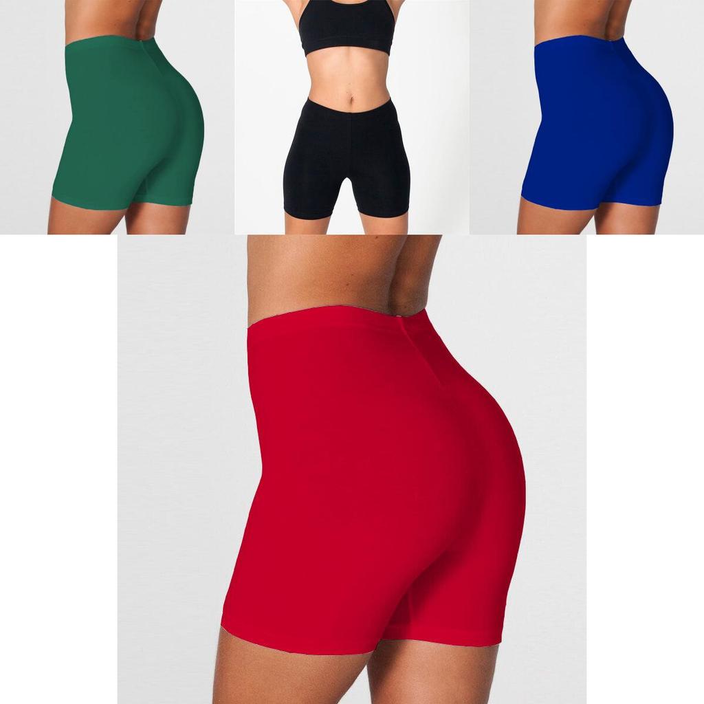 Women's Fitness Bike Shorts Soft Moisture-wicking Workout Yoga Leggings For Comfort