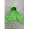 ZYLLO European and American Fashion Loose Hooded Solid Color Street Sports Top