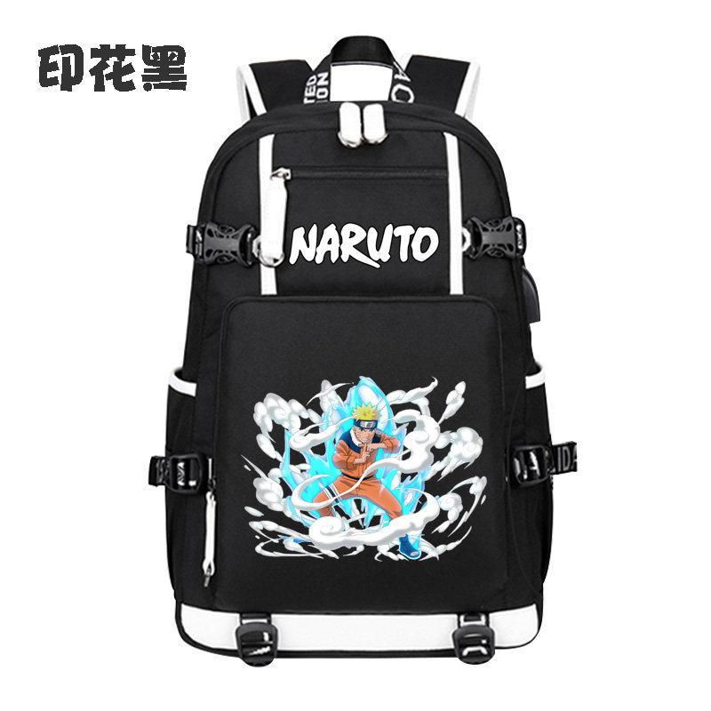 Naruto Anime Backpack Lightweight Ergonomic Lumbar Support Large Capacity for Students
