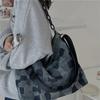 Women Vintage Single Shoulder Bag Large Capacity Casual Bag Simple Versatile Soft Street Chain Bag
