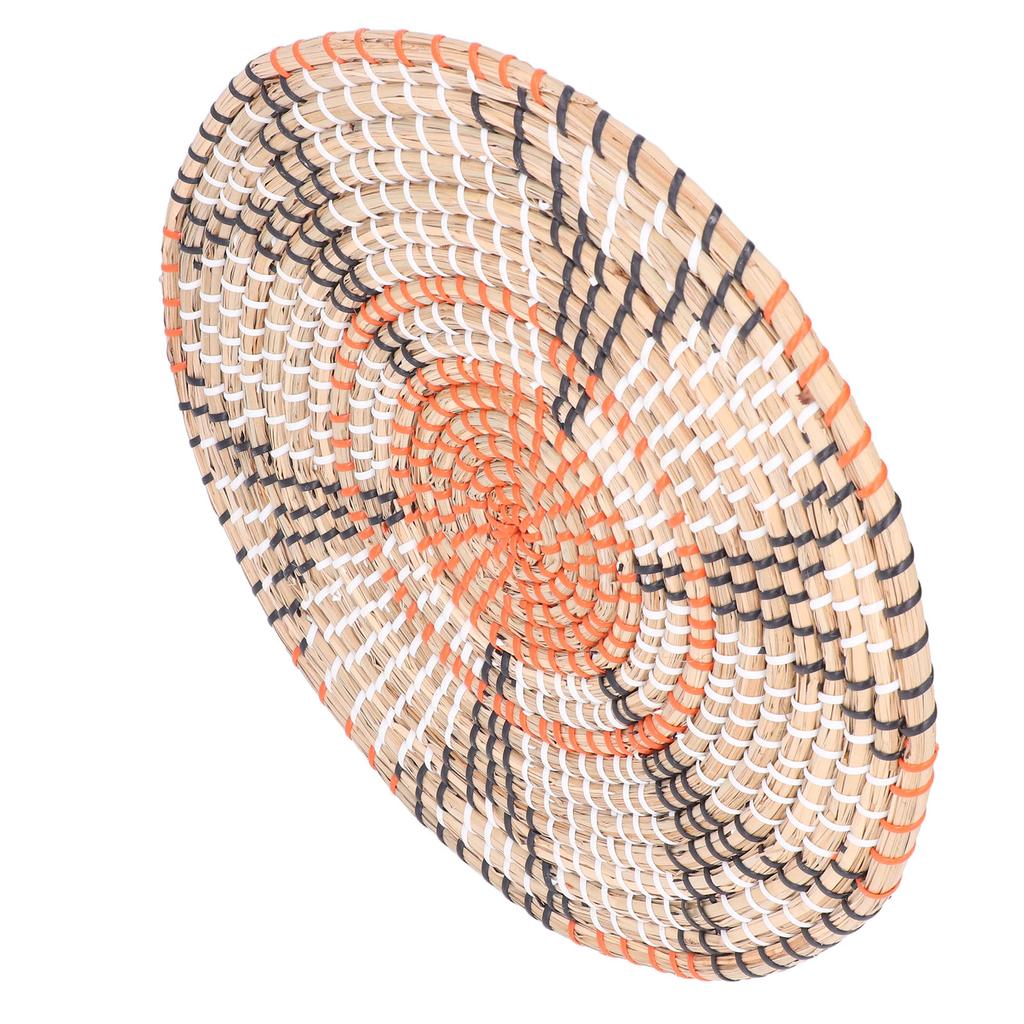 Isolieruntersetzer Nordische Strohgeflecht-Platzsets Wärmeisolieruntersetzer Homestay WanddekorationL