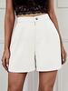 Women High Waist Wide Leg Casual Shorts Summer
