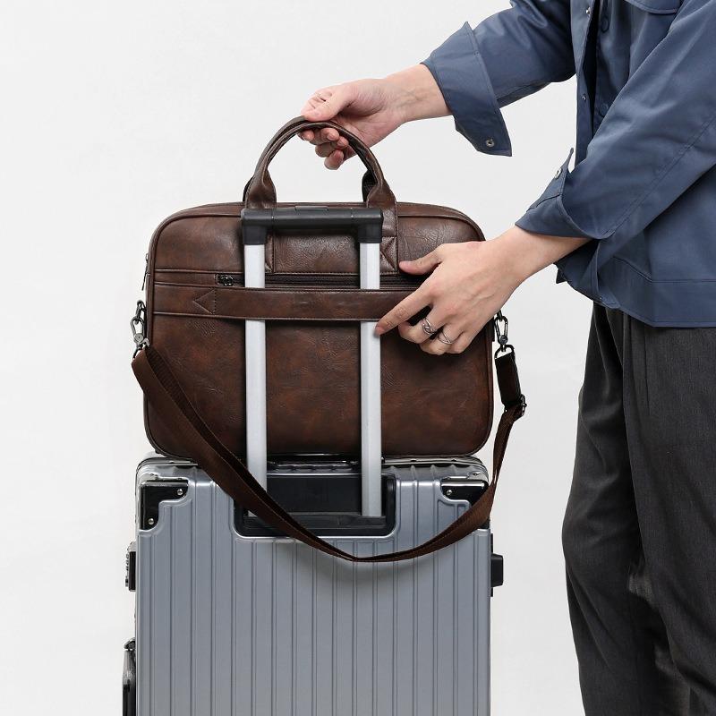 Men's Handbag Large Capacity Briefcase Business Computer Bag 42*8*30cm