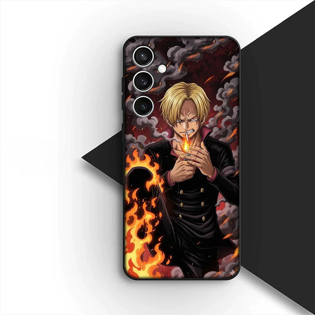 Hülle für Apple iPhone 17 Pro XS Max Air 6 7 8 Plus 5 + SE 2022 SE2 16E 8+ Hülle Handyhülle Hintergrundbild Sanji One Piece Luffy