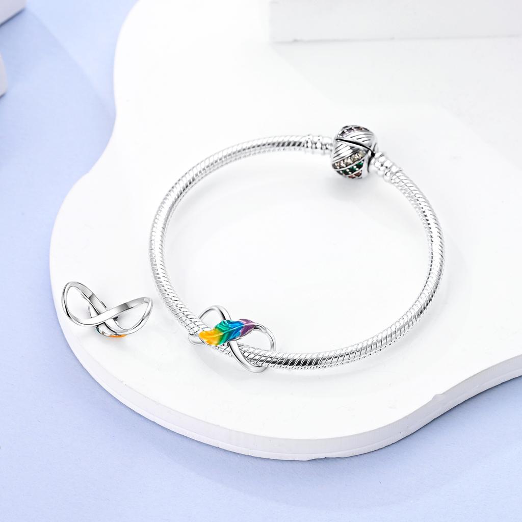 Copper Plated Fit Original Bangle Charms Yellow Series Sunflower Charm Pendant Dangle Beads Bracelet Necklace Diy Jewelry Gift