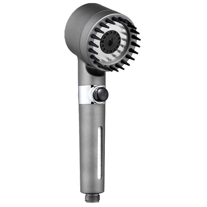 Modern Concise High Pressure Filter Shower Head Brush Rain Faucet Bathroom Accessories for Home Indoor Decoration Shower Head