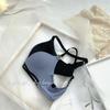 Seamless Wireless Push Up Bra Ribbed Invisible Bra For Women