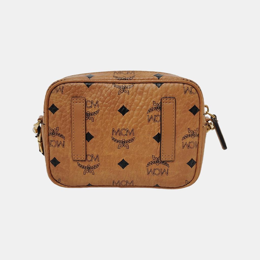 [Pre-Owned] Klassik Visetos Monogram Camera Bag Coated Canvas Crossbody Shoulder Bag Mini - Good #SVH0KM