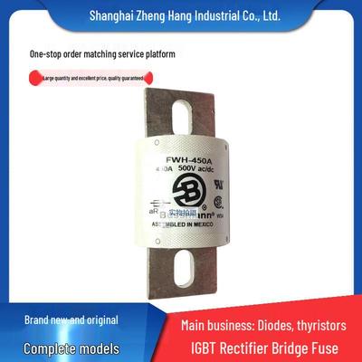 FWH-450A FWH-500A Ceramic Low-Voltage Fast-Acting Fuse - New and Original