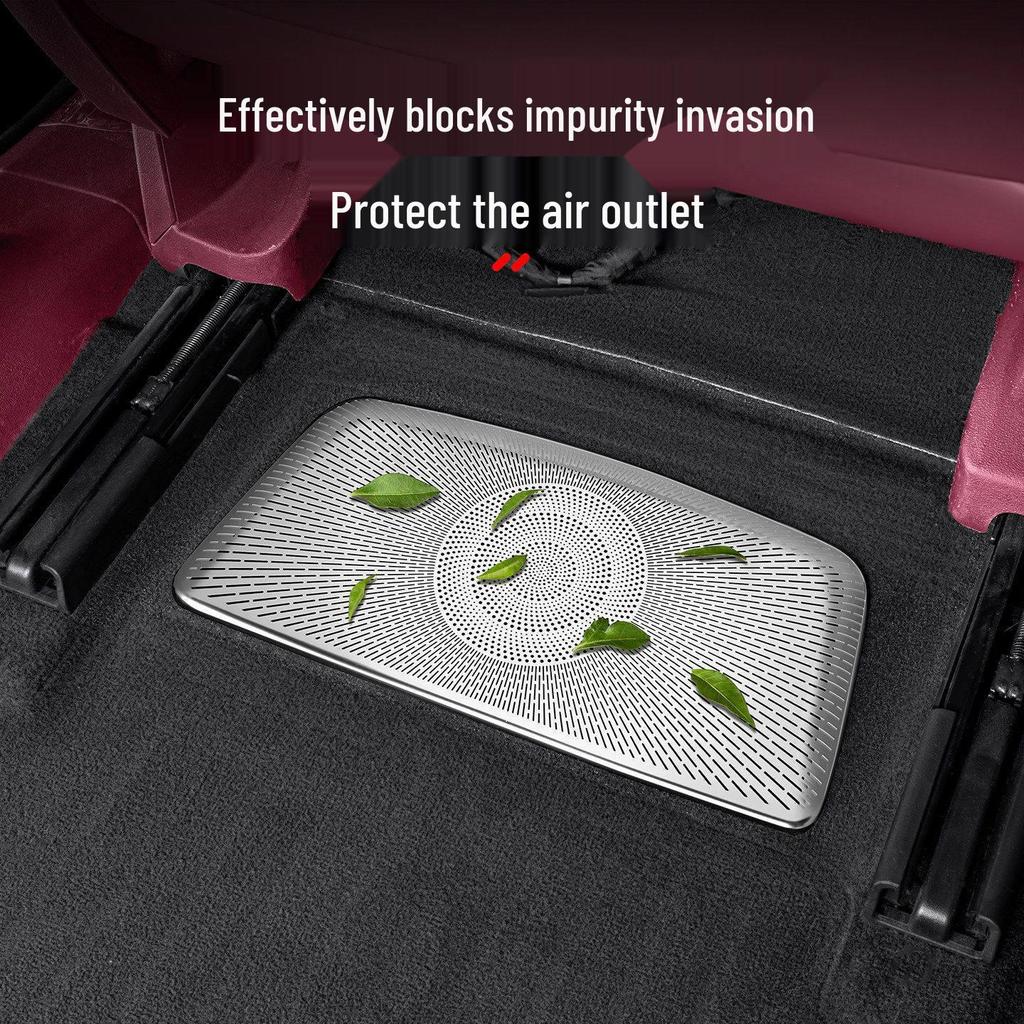 Third Gen NIO ES8 Under-Seat Air Vent Cover: Air Conditioning Protection & Decorative Accessory for 26 Models