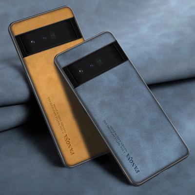 Custodia in pelle PU di lusso per Google Pixel 6 7 Pro 6A 6Pro Custodia protettiva opaca in silicone per Google Pixel 7 6 A Pixel6