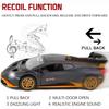 1:24 Scale Alloy Diecast Car Model for Lambo Huracan STO 2021, Pull Back Vehicles Model Cars Toy with Light & Sound for Kids Adult Collection