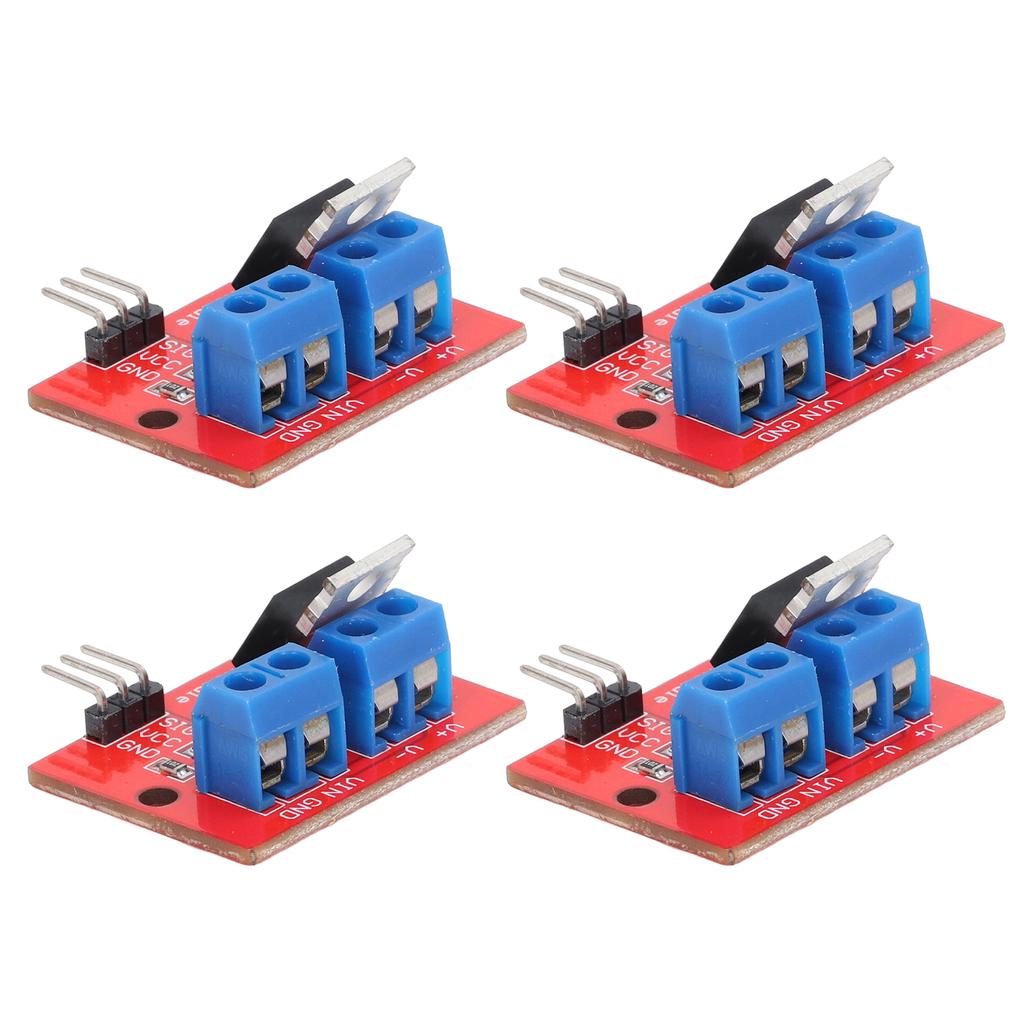4 Stück Treiber-Modul MOS-Treiberplatine Zubehör-Set Kit für Raspberry Pi 0–24V