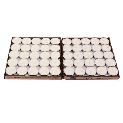 100pcs Aromatherapy Candles Wedding Birthday Handicraft Decoration Aromatherapy CandlesWhite