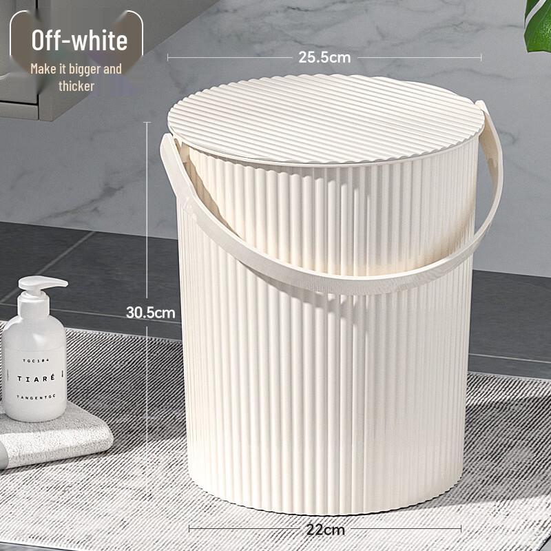 Portable Sit-on Thickened Plastic Multi-purpose Bucket with Lid