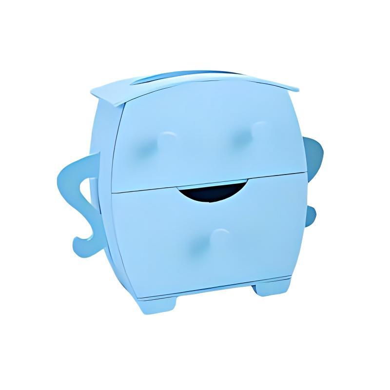 

Miniature Cute Cartoon Storage Cabinet Ornament 1/12 Dollhouse Drawer Cabinet Model Simulation Mini Furniture Decor Accessories синий