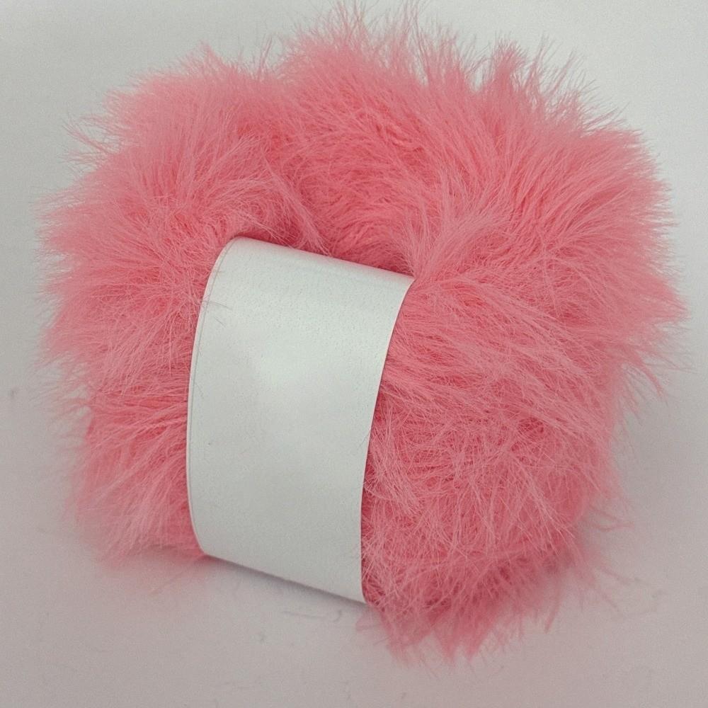 Hand-mixed Mink Fleece Yarn Long Hair Imitation Mink Yarn Soft Fine Wool Yarn For Hand Crochet