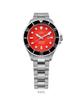 FreeDiver Sapphire Stainless Steel Red Dial Automatic RTFL836 200M Women's Watch
