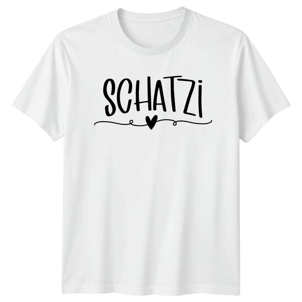 Schatzi TShirt Sweet GerUnisex Pet Name Anniversary Gift For Him And Her