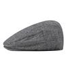 Pattern Cotton Lattice Beret  Hat For Men With Adjustable Casual Outdoor Travel