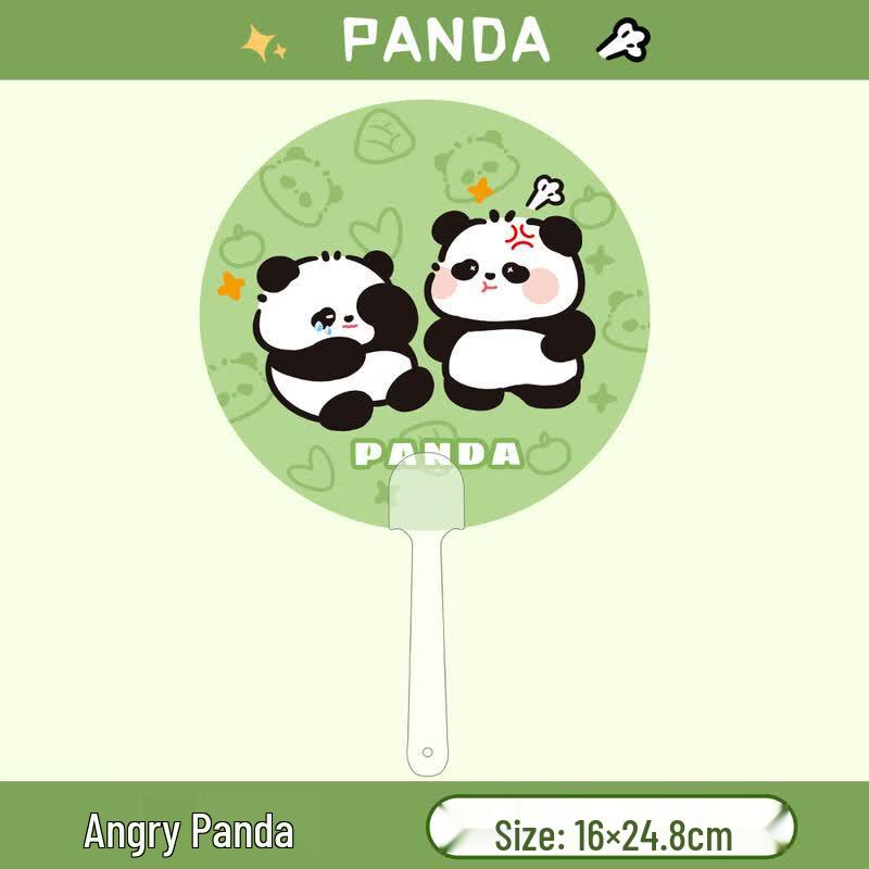 Angry Panda Cartoon Mini Fan