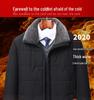 Men's Fleece-Lined Cotton Jacket for Middle-Aged & Elderly - Warm Outfit for 50+ Dads & 70+ Grandpas