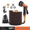 Automatic Retractable High-Pressure Water Hose and Spray Gun for Car Wash, Garden, and Flower Watering