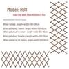 Expandable Garden Trellis with Preservative Wood for Climbing Plants