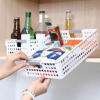 Household Hollow Out Storage Basket For Miscellaneous Toys And Cosmetics Desktop Minimalist Plastic Storage Basket