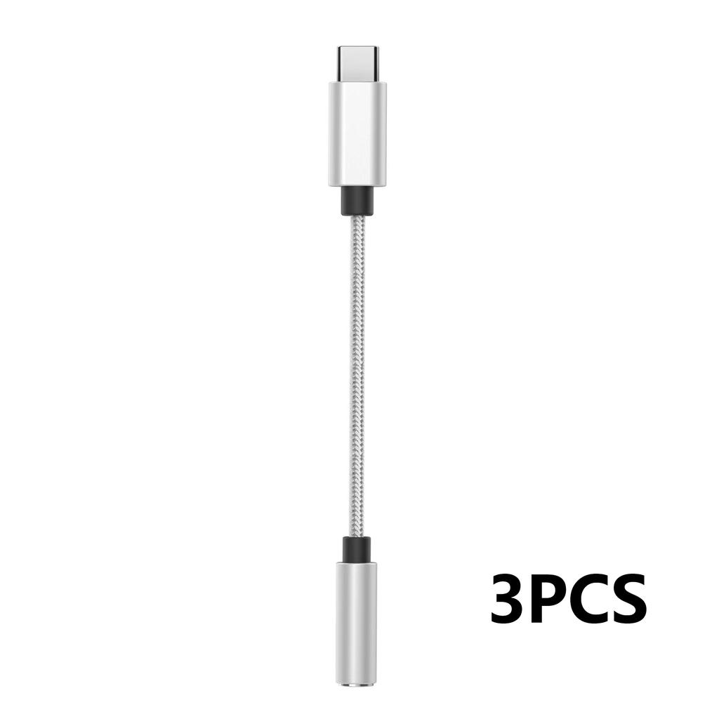 USB C To 3 5 MM Jack Aux Adapter Type-C 3 5 Jack Audio Cable Phone Accessories Cabo Adaptador USB Tipo C USB C Adapter HeadPhone