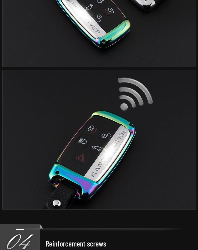 Compatible Key Fob Shell for Land Rover: Range Rover Sport, Evoque, Discovery 4, Freelander 2 & Jaguar
