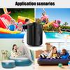 5200mAh USB Rechargeable Air Pumps High Efficiency Portable Electric Pumps for Inflatable Mattress Pool Toy Camping