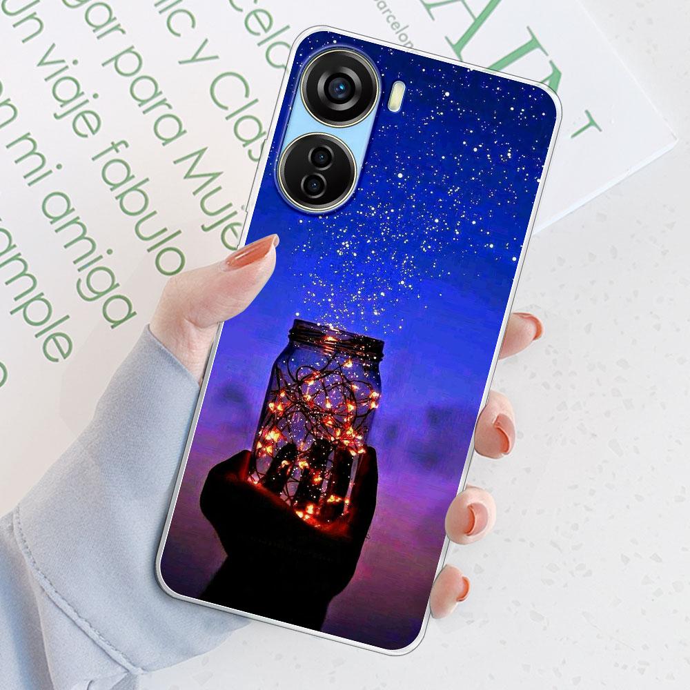 For ZTE Axon 40 Lite Case Back Cover For ZTE Axon 50 Lite Clear Soft Silicone Protect Phone Case Funda or ZTE Nubia Neo 5G Coque