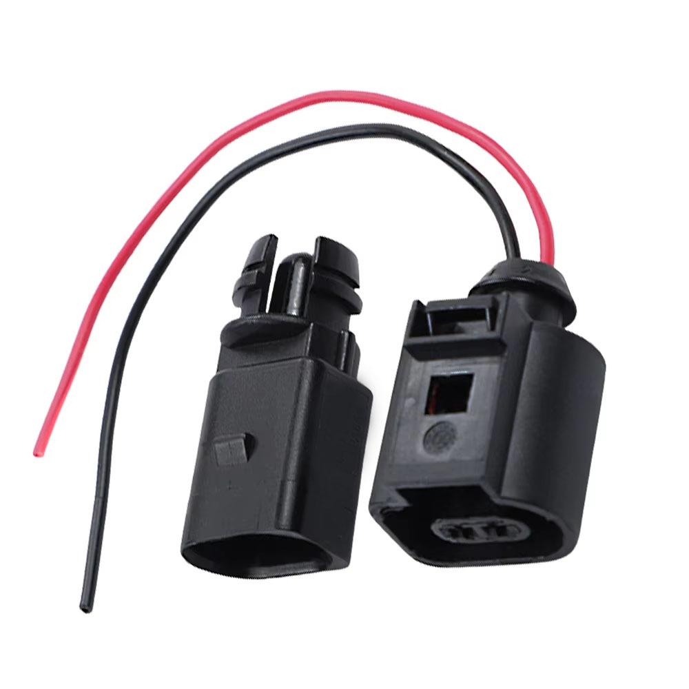 Outer Ambient Air Temperature Sensor with Plug Air Temperature Sensor For Vw Golf Jetta A4 A6 Bora Vento C/arnes 6RD820535